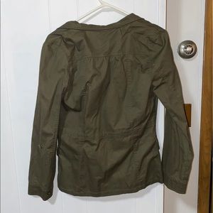 cute army green dress jacket